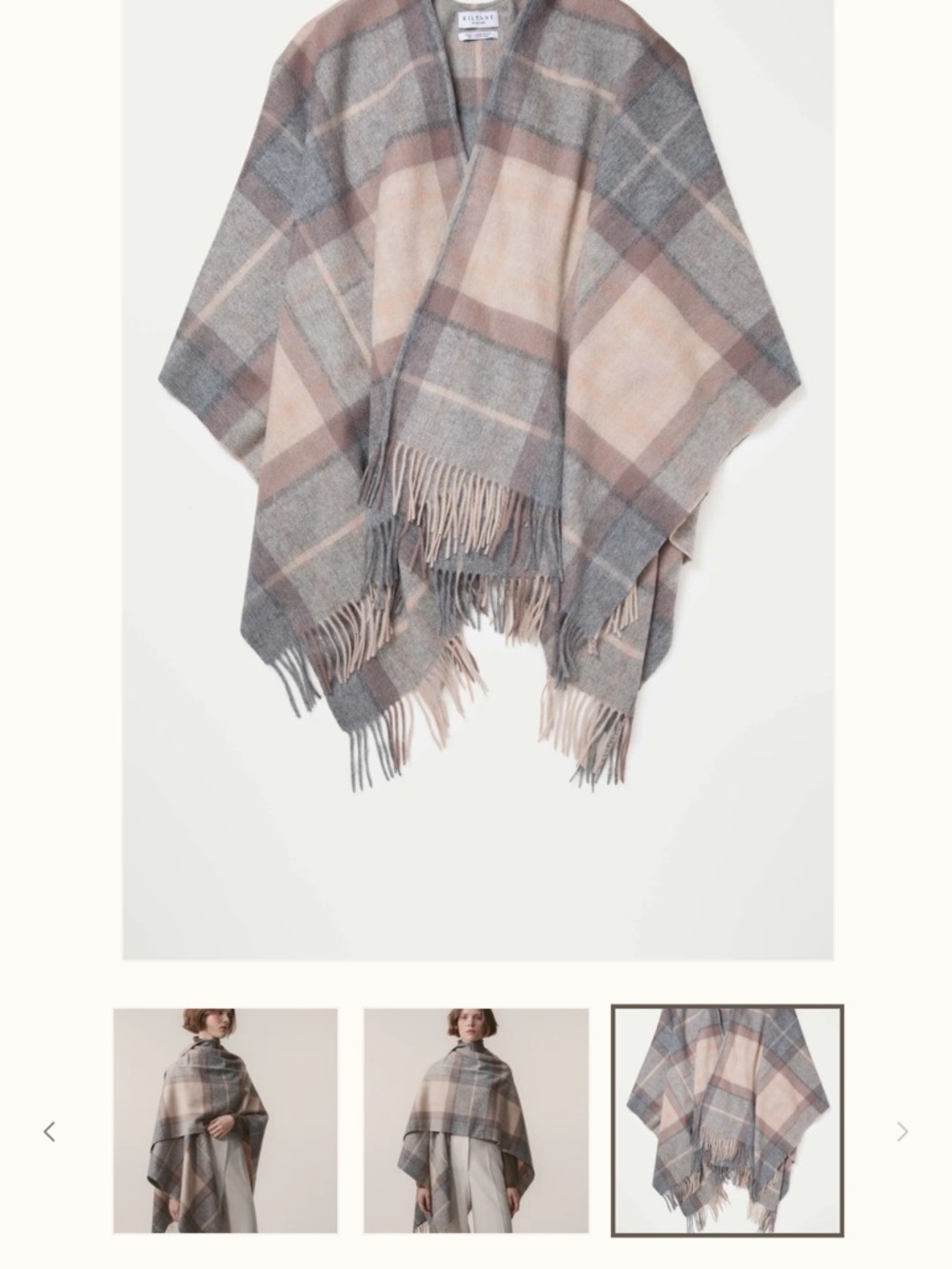 Kiltane wrap/scarf